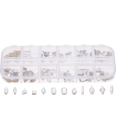 Beaupretty 2 Boxes Nail Drill Nail Art Sequins Nail Rhinestone Decoration Nail Art Diamond Diy Nail Charm Embellishment Rhinestones Nail Glitter Sequins Glass Gems Metal Nail Crystal - Buy Online on GoSupps.com