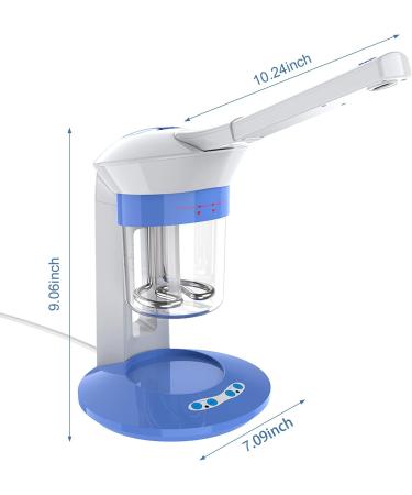 Face Steamer Deep Cleansing Moisturizing Oil Control Portable Ion Vapour Ozone Steamer for Facial Care and Facial Cleansing Home Use Aromatherapy Humidifier - Buy Online on GoSupps.com
