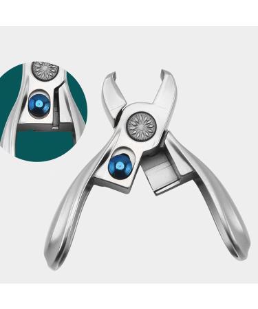 Stainless Steel Anti Splash Nail Clippers Powder Die Cast Small Fingernail Nail Clippers Tool - Buy Online on GoSupps.com