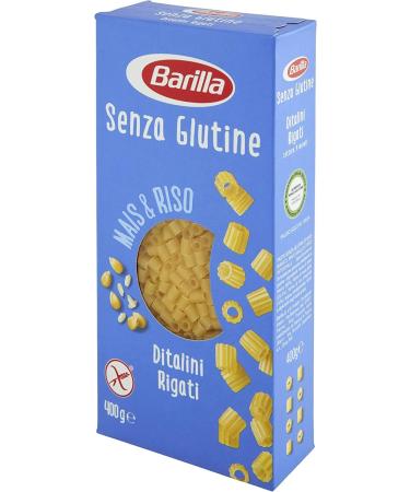 14x Barilla Ditalini rigati 400g senza glutin glutenfree pasta noodles - Buy Online on GoSupps.com