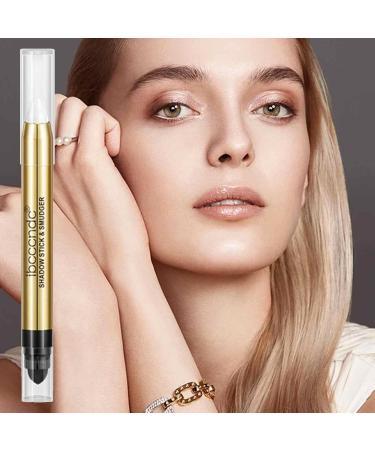 Eyeshadow Stick | 2-end Natural Waterproof Eyeshadow Stick Long Lasting Shimmer Cream Eyeshadow Pencil Crayon for Favor Pochy 1# - Buy Online on GoSupps.com