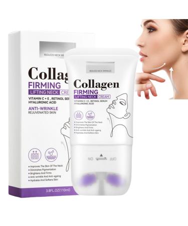 Neck Creams for Firming Roller Neck Firming Cream with Double Roller Neck Creams for Tightening Roller Neck Tightening Cream for Older Women Anti Wrinkle Cream for Reduce Wrinkles & Lift Sagging Skin