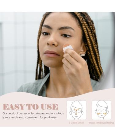 FOMIYES Volcanic Stone Oil-Absorbing Ball | Mini Roller for Oily Skin Control | Facial Oil Absorber & Degreasing Stone - Pink - Buy Online on GoSupps.com