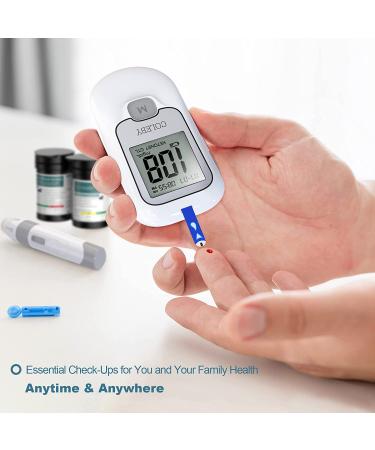IKZA G-666BS Blood Glucose Test Strip Kit - 100 Strips with Free 25 Lancets | Diabetic Blood Glucose Testing Kit - Buy Online on GoSupps.com