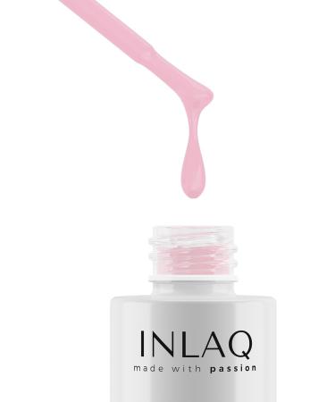 INLAQ 2in1 Rubber Base Gel UV HEMA Free Nectar 6ml | High Opacity Gel Nail Polish & Base Gel Cover Nectar - Hard Gel for Nails - Buy Online on GoSupps.com