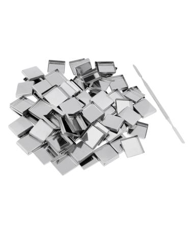Buy 100 Empty Metal Pans with 26mm Rod - Ideal for Crafting & DIY Projects | International Shipping Available - Buy Online on GoSupps.com