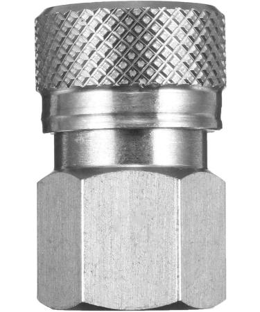 Alien Play Paintball Stainless Steel Female Coupler - 1/8 NPT Thread Converter - Buy Online on GoSupps.com