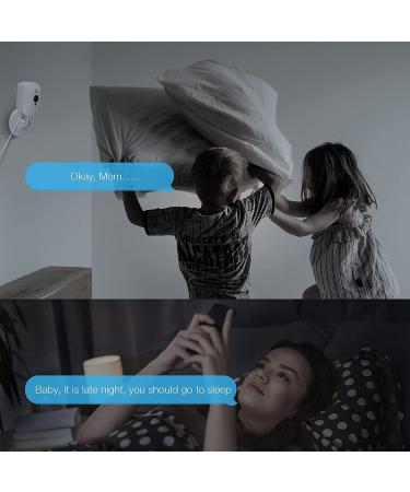 Baby Monitor with Camera and Audio  1080P HD Pet Camera with Sound/Motion Detect  Plug-in Indoor Security Camera with Night Vision  2 Way Audio Nanny IP Cam for Home Surveillance-Alexa 1080p-1 Pack - Buy Online on GoSupps.com