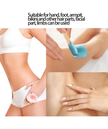 50pcs Wooden Wax Spatula Applicator Sticks - Best Hair Removal Tool for Legs Arms & Face - Buy Online on GoSupps.com
