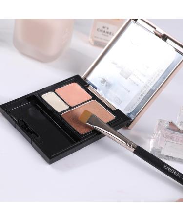ENERGY Flat Definer Brush - Precision Eyebrow & Eyeliner Brush for Defining Shaping & Concealing | Vegan Synthetic Bristles for Liquid Cream Gel & Wax Cosmetics - International Shipping Available - Buy Online on GoSupps.com