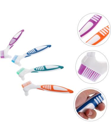 PopetPop 4-Piece Denture Cleaning Set | Household Cleaning Devices for Prosthesis Denture Brush & Care Tools - Buy Online on GoSupps.com