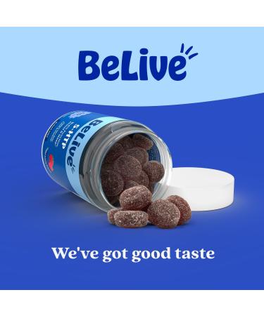 BeLive 5-HTP Gummies 2 Pack - 120 Ct I 5HTP Calming Gummies for Heightened Focus, Relaxation & Rest for Adults | Vegan - Mixed Berries Flavor - Buy Online on GoSupps.com