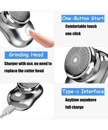 2023 Mini Electric Shaver - Portable Wet/Dry Razor for Men - USB Rechargeable Travel Razor (Green) - Buy Online on GoSupps.com