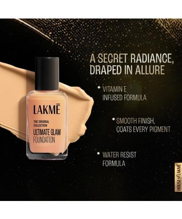 Lakme Perfecting Liquid Foundation Shell 27ml - Buy Online on GoSupps.com