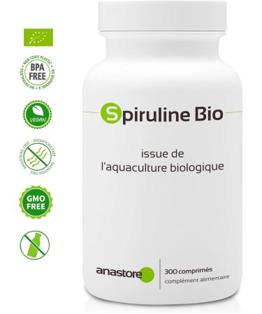 Organic Spirulina * 500 mg / 300 Tablets * From Organic Aquaculture * Antioxidants Cardiovascular Deficiencies Energy Emotional Balance Immune Sports Performance Weight - Buy Online on GoSupps.com