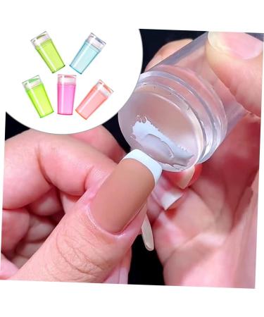 DOITOOL 15 Sets Fluorescent Nail Stamp Nail Tool Para U as Nail Stamp Kit Salon Supplies Nail Stamper Jelly Gel Stamper Clear Nail Gel Manicure Kit 3d Fancy Accessories Silica Gel - Buy Online on GoSupps.com