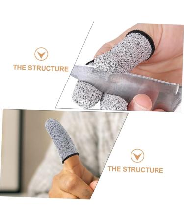 FRCOLOR 6 Pairs Finger Guard Shields - Protective Finger Sleeves & Safety Cots for Crafts & Tools | International Shipping Available - Buy Online on GoSupps.com
