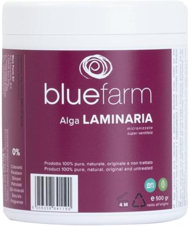 BLUE FARM | Laminaria seaweed in powder 2000 gr micronized and super ventilated. 100% pure natural original and untreated product. - Buy Online on GoSupps.com