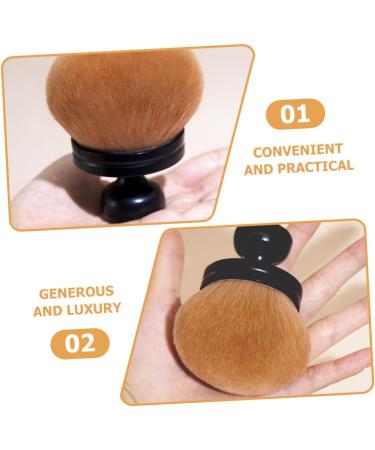 MERRYHAPY Fluffy and Soft Makeup Brush Fluffy Makeup Brush Blush Brush Travel Makeup Brushes Setting Powder Makeup Brush Professional Makeup Kit Beauty Brushes for Makeup Plastic 8.50X7.00X7.00CM As Shown - Buy Online on GoSupps.com