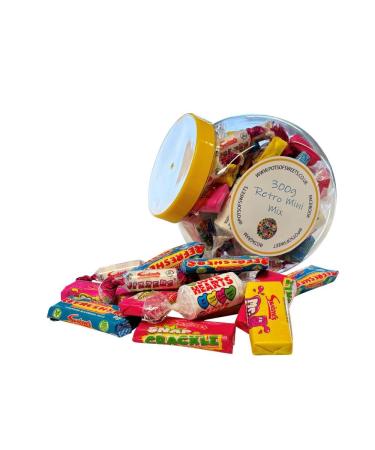 Personalized Customise With Your Own Message 300g Cookie Jar of Swizzles Retro Sweet Mix