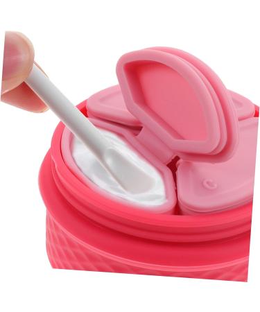 FRCOLOR 2 Sets Cream box cosmetic jar with spoon travel empty cream jar refillable cream jars empty makeup pot travel container for cream salve jar Silica gel Storage Box vacation make up - Buy Online on GoSupps.com