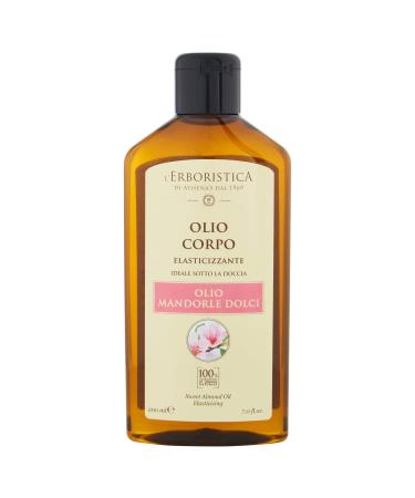 Organic body oil sweet almond oil 100% pure 200 ml - Buy Online on GoSupps.com