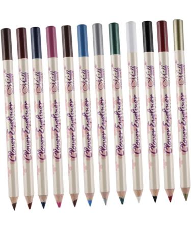 Beavorty 36 Pcs Colored Eyeliner Pencils Colored Pencil Shadow Pencil Lip Liner Miss Liquid Eyeliner Make up 1 count (Pack of 1) As Shownx3pcs - Buy Online on GoSupps.com
