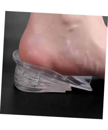 FRCOLOR Transparent Height Increasing Gel Insoles | Shockproof Cushion Inserts for Plantar | Boost Your Height Comfortably - Buy Online on GoSupps.com