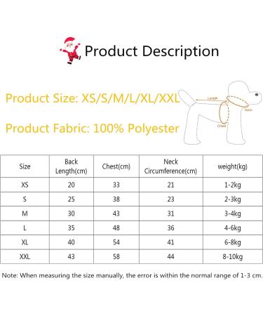 Buy SAMGU Warm Christmas Dog Sweater Hoodie Elk - XXL | Cozy Winter Clothes for Dogs | International Shipping Available - Buy Online on GoSupps.com