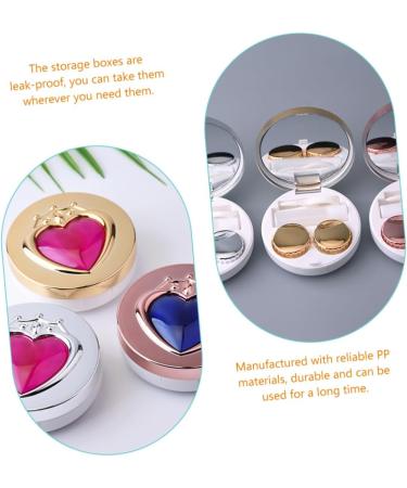 JECOMPRIS 10-Pack Travel Contact Lens Container Set | Pine Trainer Mirror & Detergent | Ideal for Lenses Storage & Exchange - Buy Online on GoSupps.com