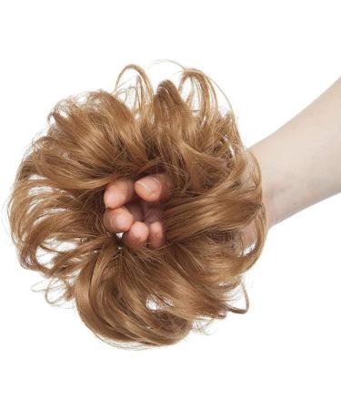 Messy Hair Scrunchies Bun Extension for Women - Sandy Brown 30g - Buy Online on GoSupps.com