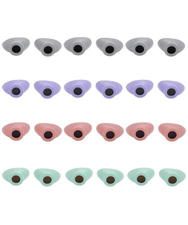Super Sunnies Strapless Tanning Goggles - 12-Pack Flexible Assorted Pastel Colors - UV Eye Protection FDA Compliant Coral