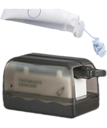 Toothpaste Squeezer Rollers Seat Stand Tube Holder Easy Squeeze Toothpaste Holder Roller for Efficient Dispensing Ideal Toothpaste Seat Holder Stand for Bathroom Accessories Transparent Gray - Buy Online on GoSupps.com