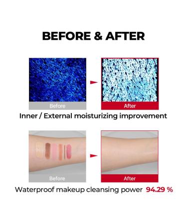 MDP+ Red Lacto Collagen Cleansing Oil 2.0 - Pore Control Deep Cleanser & Makeup Remover | Korean Skin Care 200ml - Buy Online on GoSupps.com