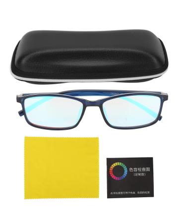 Sluffs color blind correction glasses with case for outdoor area red green color blindness correction glasses weakness vision improvement glasses for driving