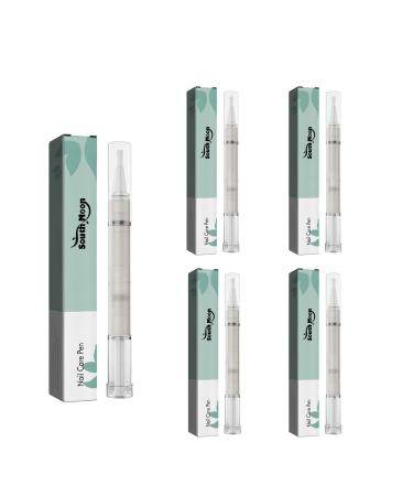 5pc 20mL Nail Women Man Nail Cuticle Puckery Nail Care Nutrition Moisturizing Nail Care Pens Cordless Drill Sanding Attachment (White One Size) 1 ml (Pack of 1) White