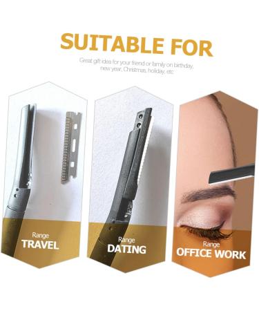 Angoily Men's Razor Set - Portable Bartschneider & Eyebrow Cutter | Precision Grooming for All Hair Types - Buy Online on GoSupps.com