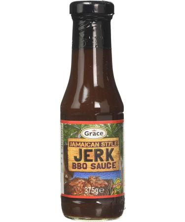 Grace Jerk BBQ Sauce 375g x 2 - Authentic Jamaican Flavor Combo - Buy Online on GoSupps.com