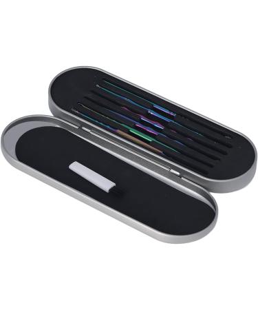 6 Pcs Stainless Steel Ear Wax Removal Kit with Storage Box - Home & Travel Ear Pick Tool Set - Multicolor - Buy Online on GoSupps.com