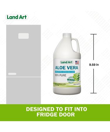 Pure Aloe Vera Juice Unflavored Cold-Processed - 99.7% Organic Aloe Vera Inner Fillet from Fresh Texas Leaves Supports Digestive Comfort & Natural Wellness 64 fl oz (Pack of 2) Unflavoured 64 Fl Oz (Pack of 2) - Buy Online on GoSupps.com