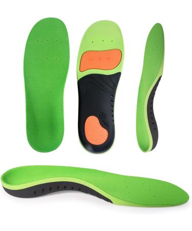 Arch Support Insoles for Men & Women - Relief for Flat Feet Plantar Fasciitis & Foot Pain - Comfortable & Effective Support - Buy Online on GoSupps.com