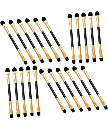 Beavorty 100 Pcs Double Ended Eyeshadow Brush Eye Brush for Eyeshadow Makeup Brush for Women Eyeshadow Makeup Brush Eyeshadow Brush for Women Eye Makeup Kit Eye Brush for Makeup 12.50X0.50X0.50CMx5pcs Goldenx5pcs - Buy Online on GoSupps.com