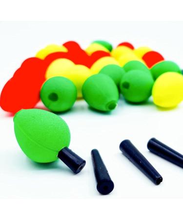 Gourami Trout Float Fly Fishing Indicators Bobbers Red 15 pcs - High-Quality Fishing Accessories - Buy Online on GoSupps.com