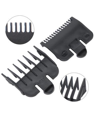 Premium Hair Cutting Guide Combs & Protection Aids for Barbers - Black | International Shipping - Buy Online on GoSupps.com