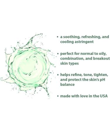 RAYA Menthol Astringent 6 oz | Effective Facial Toner for Oily Skin | Refines Tightens & Balances pH | Cools & Soothes | International Shipping Available - Buy Online on GoSupps.com