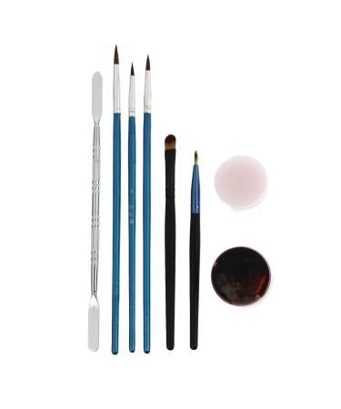 1set Halloween Scar Cream Makeup Wax Fake Wounds Skin Wax Coagulated Blood Gel Professional Makeup Wax Effects Skin Wax Synthetic Modeling Wax Wax Paint Special Effects