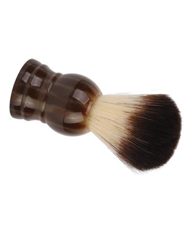 Quick Drying Hair Shaving Brush with Curved Handle - Easy to Clean Barber Tool for Perfect Shaves - Buy Online on GoSupps.com