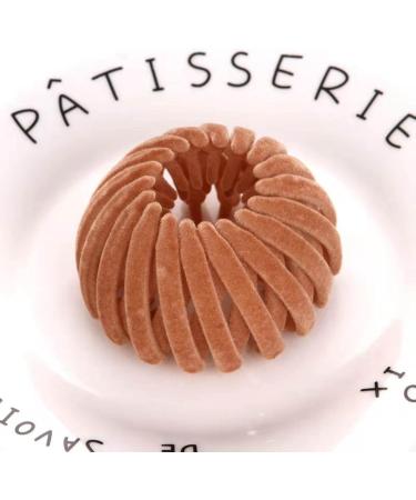 Birds Nest Hair Clip Flexible Non-slip Bird's Nest Magic Hair Clip Expandable Velvet Ponytail Holder Retractable Ponytail Holder Hairpin Buckles Hair Bun Maker Bun Clip Accessories Khaki - Buy Online on GoSupps.com