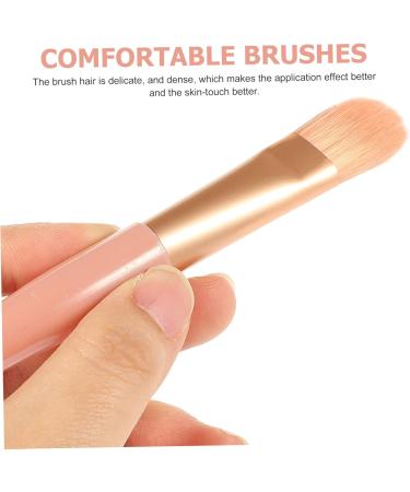 minkissy 5 Sets Travel Makeup Eyeshadow Brush Beauty Supply Cosmetology Kit Makeup Tool Women Favor Powder Applicator Brush Cosmetic Brush Wooden Handle Fiber Wool Lip Brush Miss - Buy Online on GoSupps.com