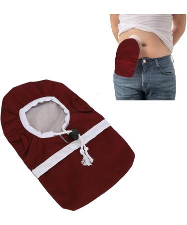 Ostomy Bag Covers - Breathable Washable Colostomy Pouch Cover with Adjustable Opening in Blue & Magenta | Comfortable & Stylish - Buy Online on GoSupps.com